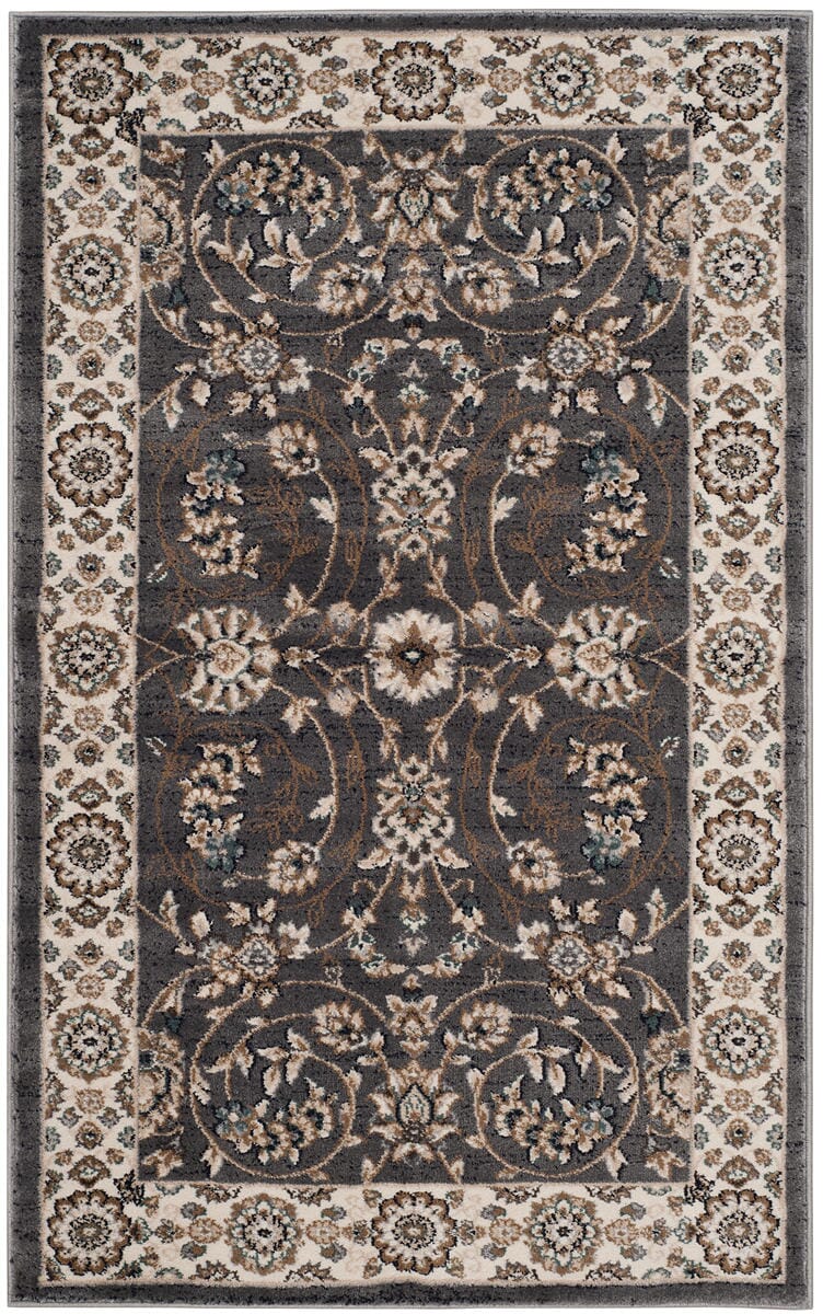 Safavieh Lyndhurst Lnh340G Grey / Cream Area Rug