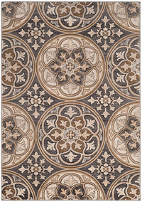 Safavieh Lyndhurst Lnh341B Light Grey / Beige Geometric Area Rug