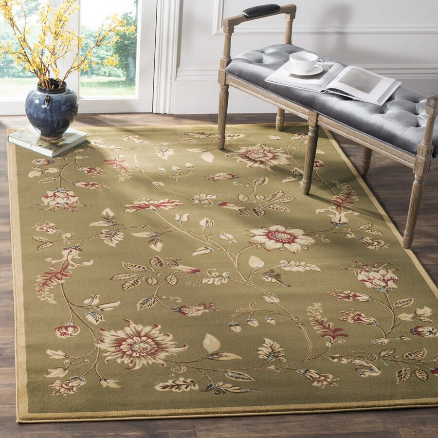 Safavieh Lyndhurst Lnh552-5291 Green / Multi Area Rug