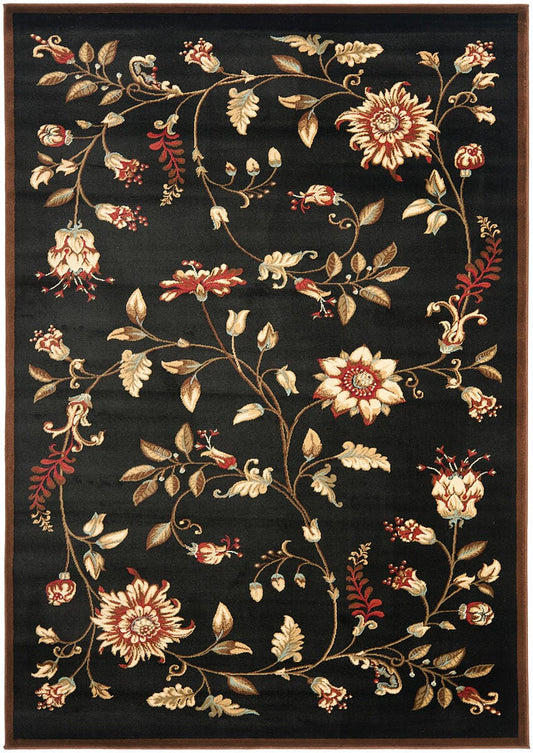 Safavieh Lyndhurst Lnh552-9091 Black / Multi Area Rug