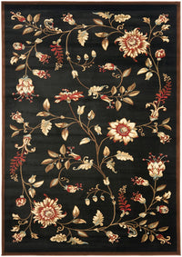 Safavieh Lyndhurst Lnh552-9091 Black / Multi Area Rug