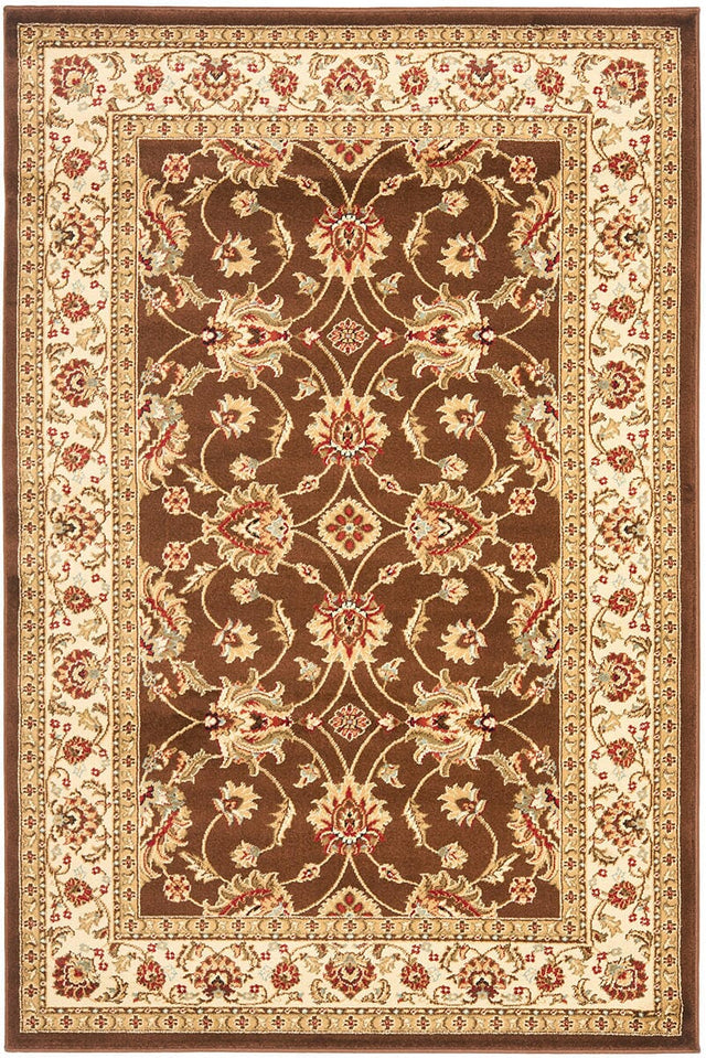 Safavieh Lyndhurst Lnh553-2512 Brown / Ivory Rugs.