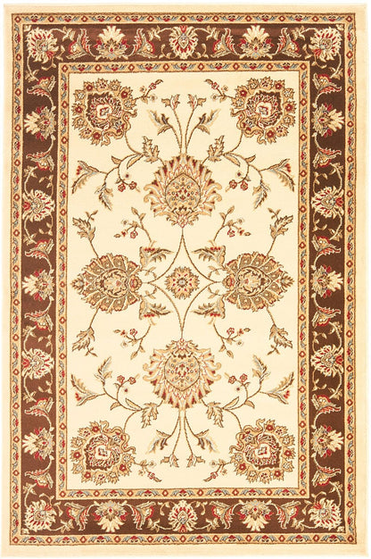 Safavieh Lyndhurst Lnh555-1225 Ivory / Brown Area Rug