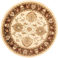 Safavieh Lyndhurst Lnh555-1225 Ivory / Brown Area Rug