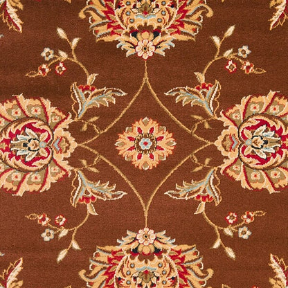 Safavieh Lyndhurst Lnh555-2512 Brown / Ivory Area Rug