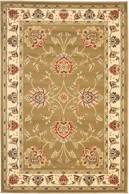 Safavieh Lyndhurst Lnh555-5212 Green / Ivory Area Rug