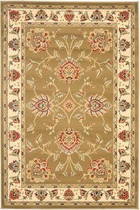 Safavieh Lyndhurst Lnh555-5212 Green / Ivory Area Rug