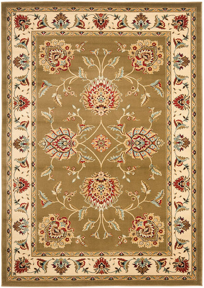 Safavieh Lyndhurst Lnh555-5212 Green / Ivory Area Rug