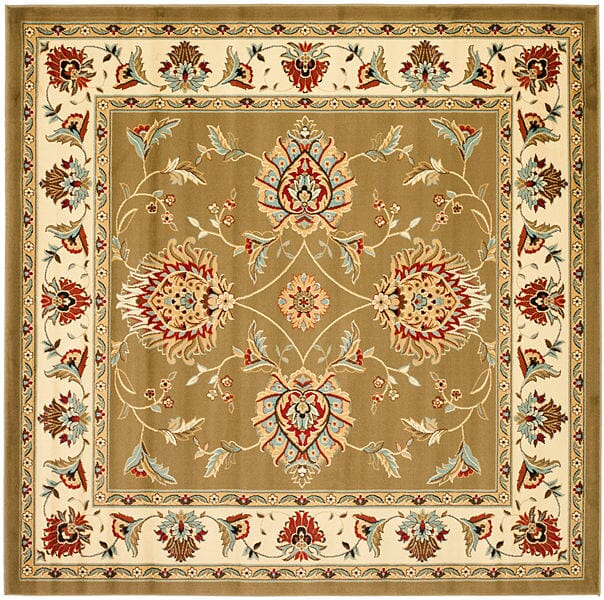 Safavieh Lyndhurst Lnh555-5212 Green / Ivory Area Rug