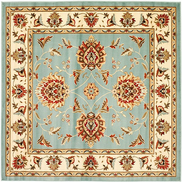 Safavieh Lyndhurst Lnh555-6512 Blue / Ivory Area Rug