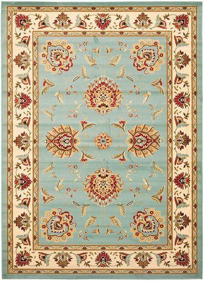 Safavieh Lyndhurst Lnh555-6512 Blue / Ivory Area Rug