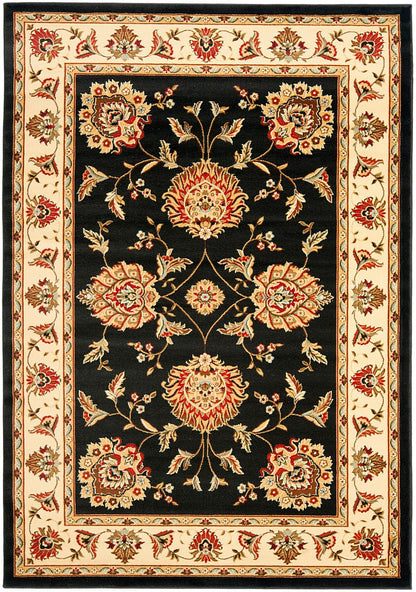 Safavieh Lyndhurst Lnh555-9012 Black / Ivory Area Rug