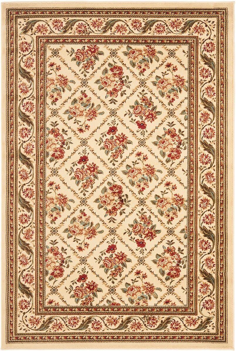 Safavieh Lyndhurst Lnh556-1212 Ivory / Ivory Area Rug