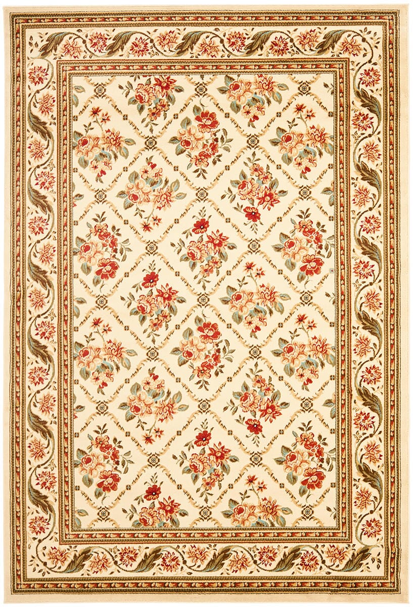 Safavieh Lyndhurst Lnh556-1212 Ivory / Ivory Area Rug