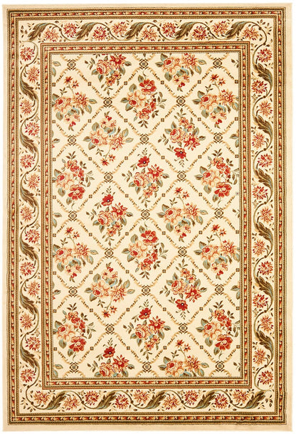 Safavieh Lyndhurst Lnh556-1212 Ivory / Ivory Area Rug