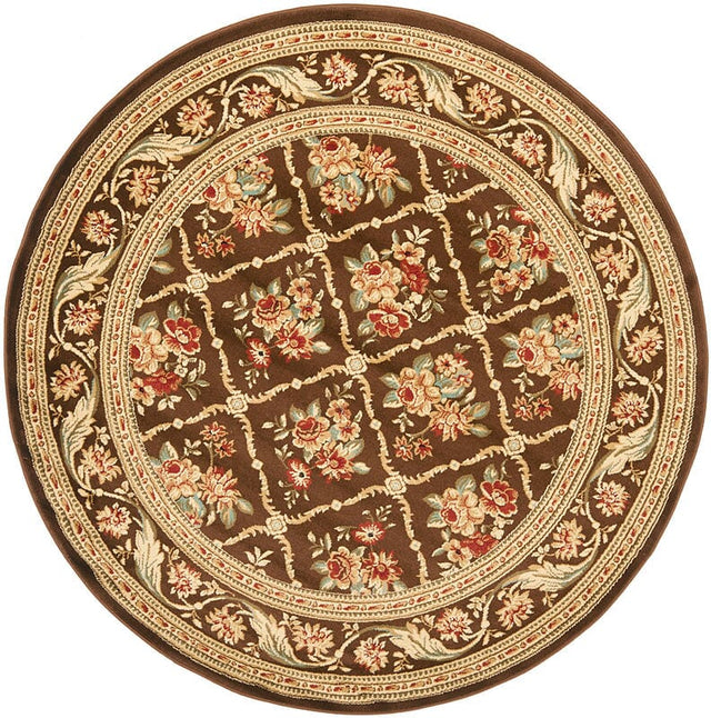 Safavieh Lyndhurst Lnh556-2525 Brown / Brown Rugs.