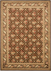 Safavieh Lyndhurst Lnh556-2525 Brown / Brown Area Rug