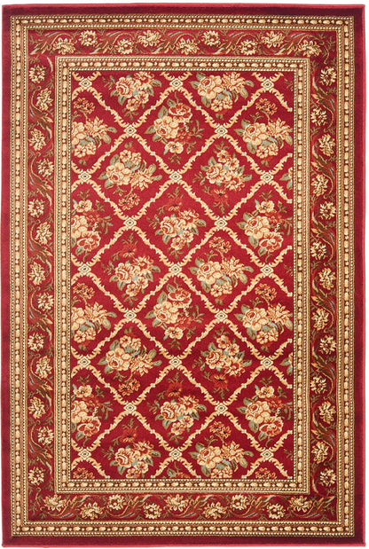 Safavieh Lyndhurst Lnh556-4040 Red / Red Area Rug