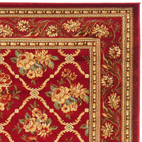 Safavieh Lyndhurst Lnh556-4040 Red / Red Area Rug