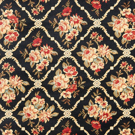 Safavieh Lyndhurst Lnh556-9090 Black / Black Rugs.