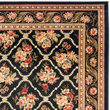 Safavieh Lyndhurst Lnh556-9090 Black / Black Rugs.
