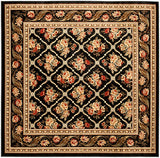 Safavieh Lyndhurst Lnh556-9090 Black / Black Rugs.