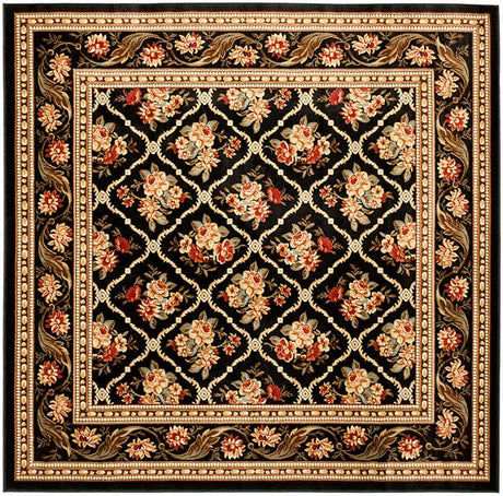 Safavieh Lyndhurst Lnh556-9090 Black / Black Rugs.