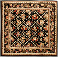 Safavieh Lyndhurst Lnh556-9090 Black / Black Area Rug