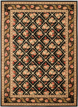 Safavieh Lyndhurst Lnh556-9090 Black / Black Rugs.