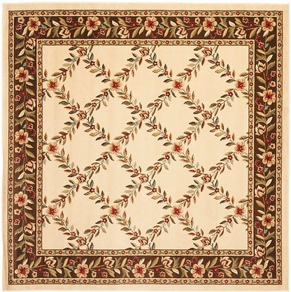 Safavieh Lyndhurst Lnh557-1225 Ivory / Brown Area Rug