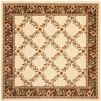 Safavieh Lyndhurst Lnh557-1225 Ivory / Brown Area Rug