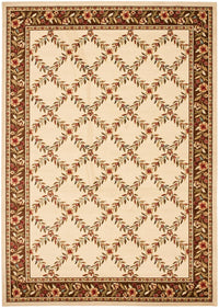 Safavieh Lyndhurst Lnh557-1225 Ivory / Brown Area Rug