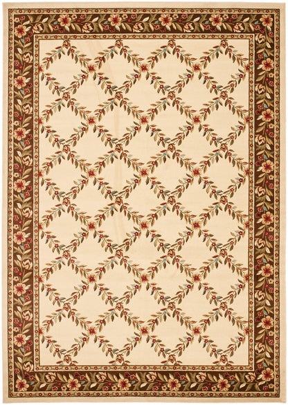 Safavieh Lyndhurst Lnh557-1225 Ivory / Brown Area Rug