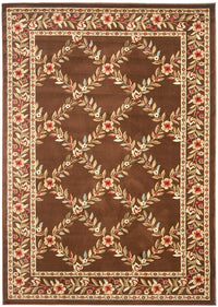 Safavieh Lyndhurst Lnh557-2525 Brown / Brown Area Rug