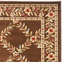 Safavieh Lyndhurst Lnh557-2525 Brown / Brown Area Rug