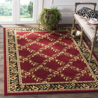 Safavieh Lyndhurst Lnh557-4090 Red / Black Area Rug