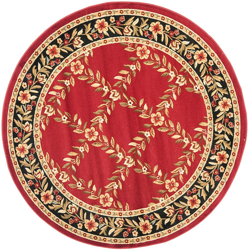 Safavieh Lyndhurst Lnh557-4090 Red / Black Area Rug