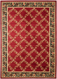 Safavieh Lyndhurst Lnh557-4090 Red / Black Area Rug