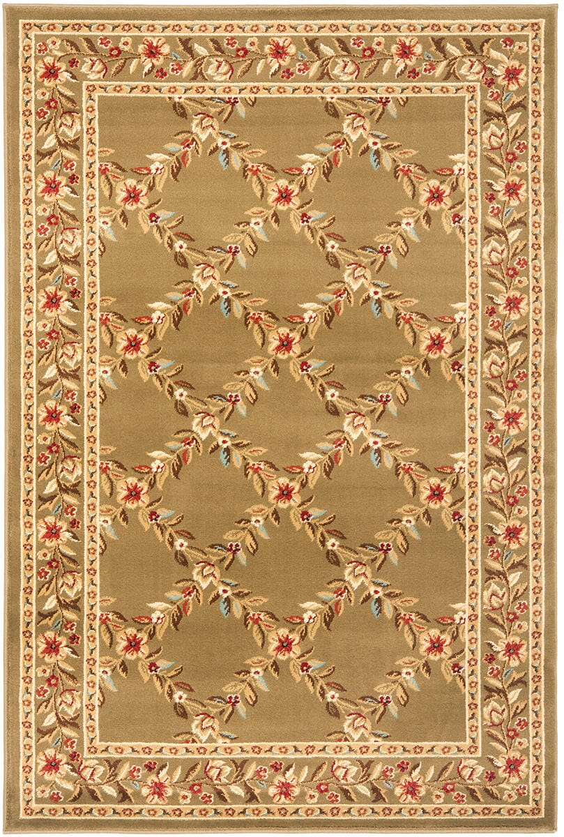 Safavieh Lyndhurst Lnh557-5252 Green / Green Area Rug