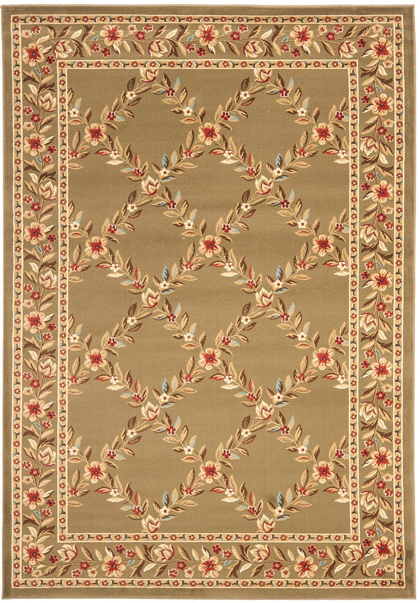 Safavieh Lyndhurst Lnh557-5252 Green / Green Area Rug