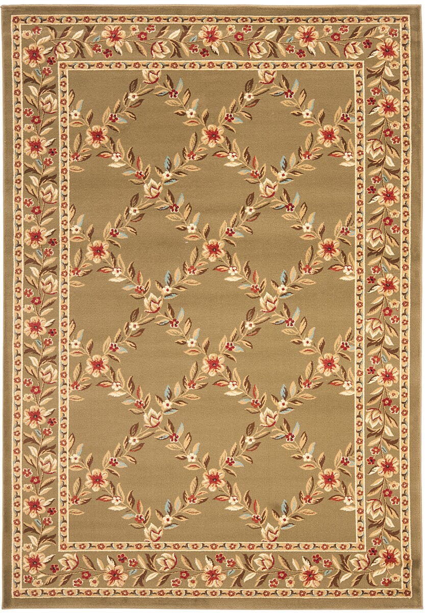 Safavieh Lyndhurst Lnh557-5252 Green / Green Area Rug