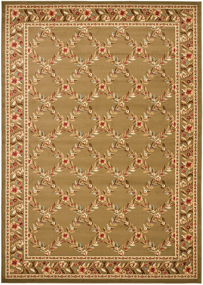 Safavieh Lyndhurst Lnh557-5252 Green / Green Area Rug