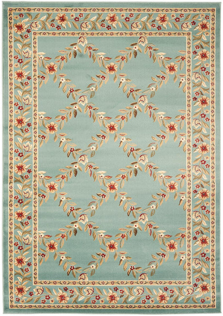 Safavieh Lyndhurst Lnh557-6565 Blue / Blue Rugs.