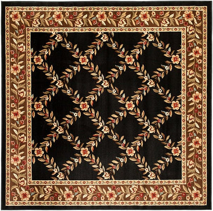 Safavieh Lyndhurst Lnh557-9025 Black / Brown Area Rug