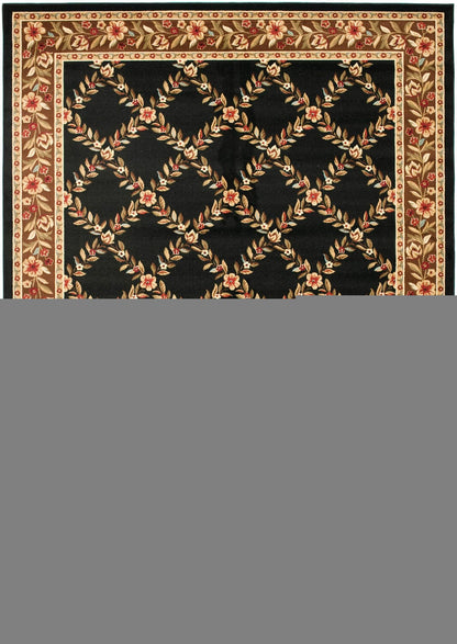 Safavieh Lyndhurst Lnh557-9025 Black / Brown Area Rug