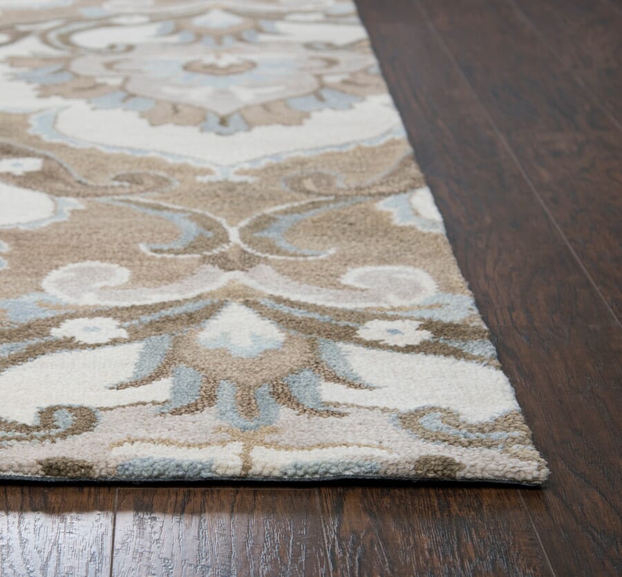 Rizzy Leone Lo-9987 Mocha Damask Area Rug