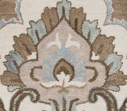 Rizzy Leone Lo-9987 Mocha Damask Area Rug