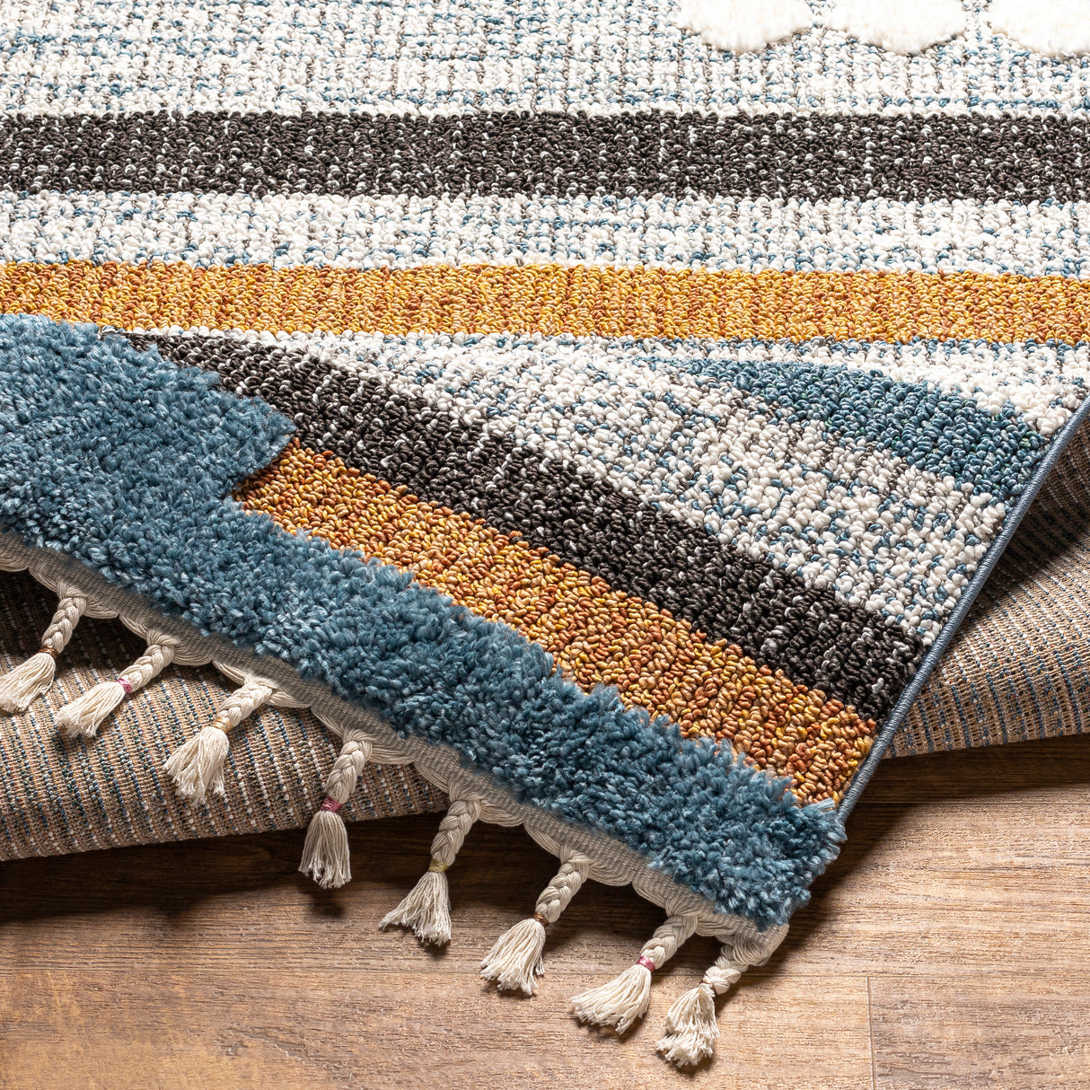 Surya Lofty Lof-2305 Multi-Color Rug.