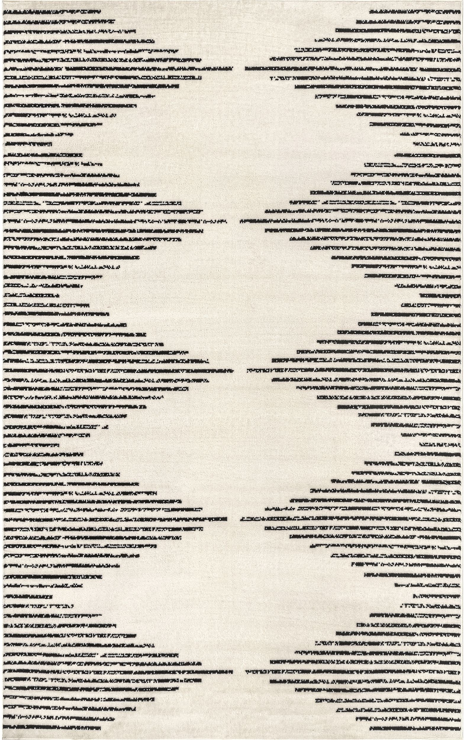 Nuloom Romina Stripes Nro1716A Gray Area Rug