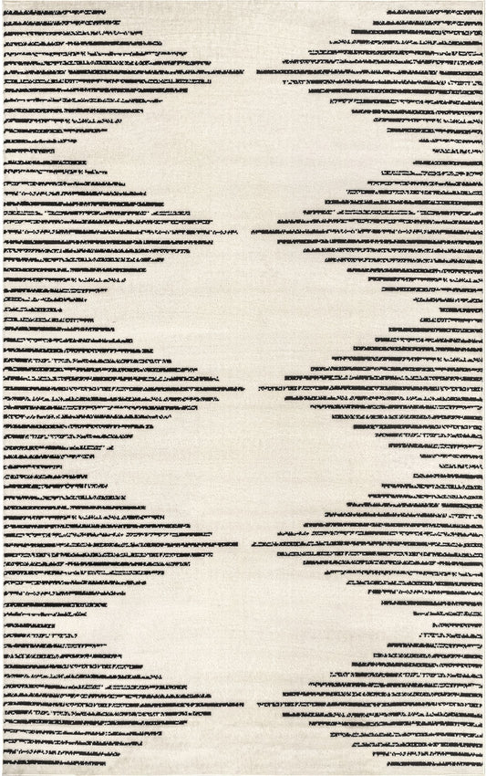 Nuloom Romina Stripes Nro1716A Gray Area Rug